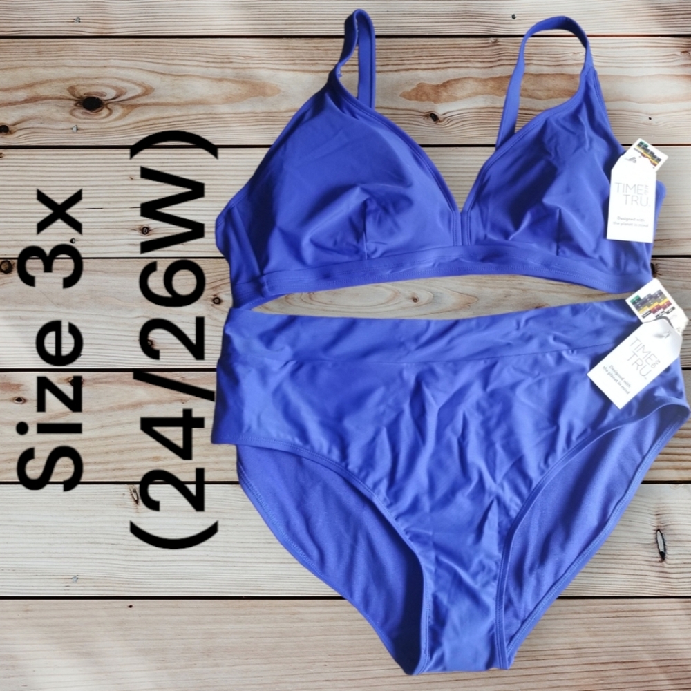 Women's Blue Swim Set
